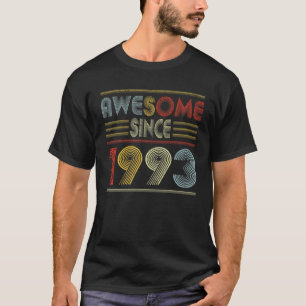 29-jährige Geschenke Phantastisch seit 1993 Retro  T-Shirt