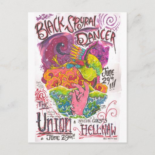 29. Juni Flyer anzeigen - Vollfarben Postkarte (Vorderseite)