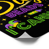29.Karneval Mardi Gras für einen Mardi Gras Fan Poster (Ecke)