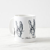 29 Palmen Schlange und Jack-Kaninchen-Tasse Kaffeetasse (Vorderseite Links)