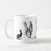 29 Palmen Schlange und Jack-Kaninchen-Tasse Kaffeetasse (Links)