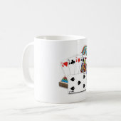 29 Point Cribbage Hand Kaffeetasse (Vorderseite Links)