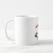 29 Point Cribbage Hand Kaffeetasse (Links)