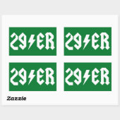 29. RECHTECKIGER AUFKLEBER (Blatt)