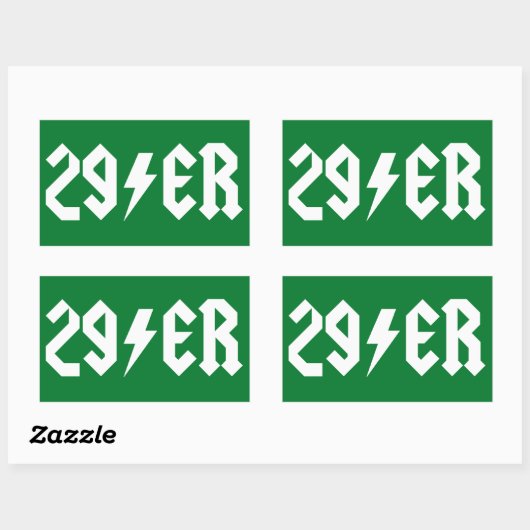 29. RECHTECKIGER AUFKLEBER (Blatt)