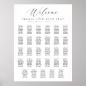 29 Tische Begrüßungszeichen Poster (Vorne)