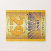 29 Year | AA 12 Step Anniversary Personalized Puzzle (Horizontal)