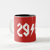 29. ZWEIFARBIGE TASSE (Vorderseite Links)