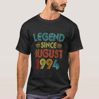 29Th Legend Since August 1994 29 Yrs Old T-Shirt