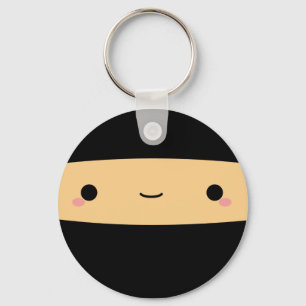 2 1/4" Chibi Ninja Schlüsselkette Schlüsselanhänger