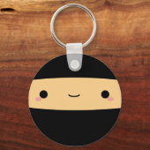 2 1/4" Chibi Ninja Schlüsselkette Schlüsselanhänger (Vorderseite)