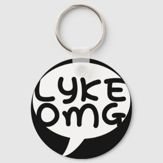 2 1/4" LYKE OMG Schlüsselkette Schlüsselanhänger