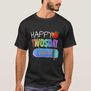 2/22/22 Dienstag, 22. Februar 2022 S T-Shirt