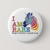 2,25" Abzeichen - Ehlers-Danlos-Syndrom Button (Vorderseite)