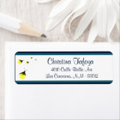 2,25" Rücksendeadresse Fireflies / Mason Jars (Insitu)