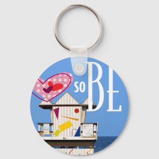2.25“ Schlüsselbund Love South Beach Miami 6 ST Schlüsselanhänger