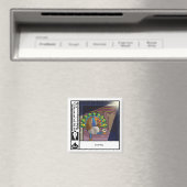 2,25" verschüttetes Tintenfussballmagnet Magnet (In Situ (Geschirrspüler))