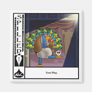 2,25" verschüttetes Tintenfussballmagnet Magnet