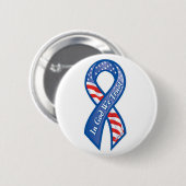 2,25 Zoll im Gott vertrauen wir patriotischem Button (Vorne & Hinten)