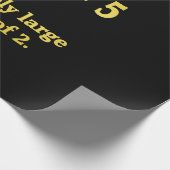2 + 2 = 5 Funny Math Joke Geschenkpapier (Ecke)