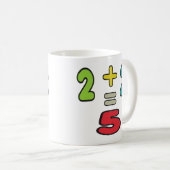2+2=5 KAFFEETASSE (VorderseiteRechts)