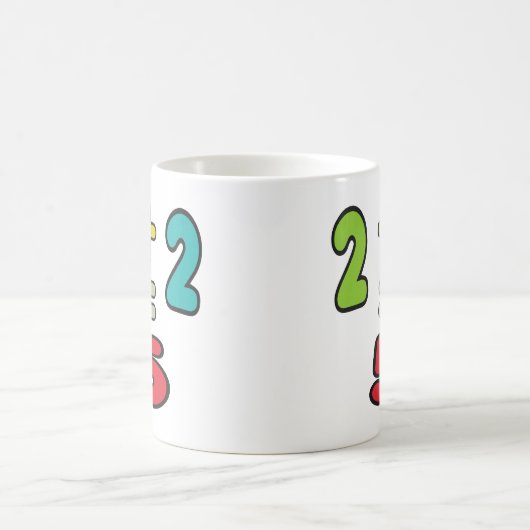 2+2=5 KAFFEETASSE (Mittel)