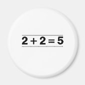 2 +2 = 5 MAGNET (Vorne)