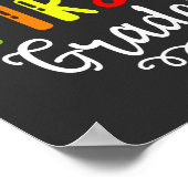 2/2 - Hallo Shirt der ersten Klasse, Studierende d Poster (Ecke)