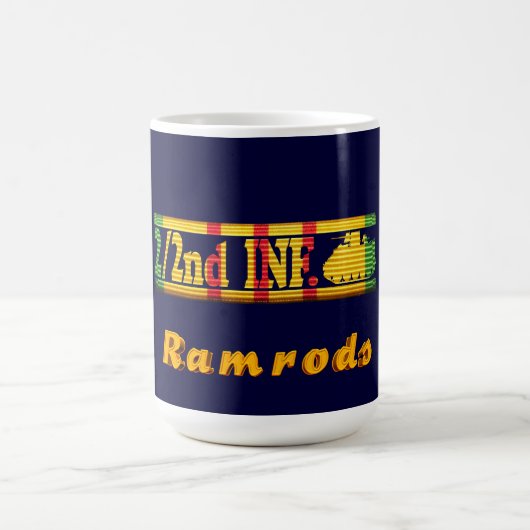 2/2nd Infanterie VSR Ramrods Insignie-Tasse Kaffeetasse (Mittel)