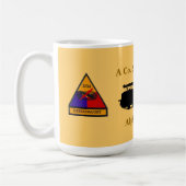 2/34th Rüstung, 25. Inf. Div. M88 VTR Kaffeetasse (Links)