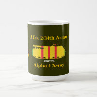 2/34th Rüstung, 25. Inf. Div. M88 VTR VSM Tasse