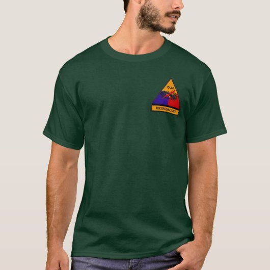 2/34th Rüstung zuerst in T-Shirt (Vorderseite)
