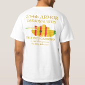 2/34th Rüstung zuerst in T-Shirt (Rückseite)