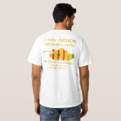 2/34th Rüstung zuerst in T-Shirt (Schwarz voll)