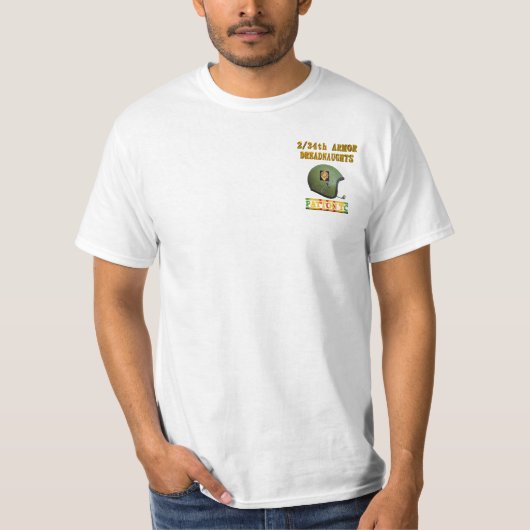 2/34th Shirt der Rüstungs-M48A3 Patton TC (Vorderseite)