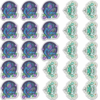 2,375" x 2,625" Aufkleber