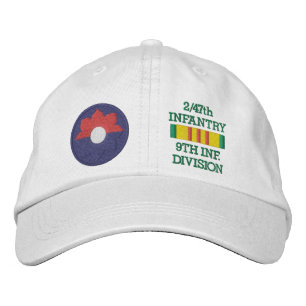 2/47th Inf. 9. Inf. Div. Flecken gestickter Hut