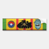 2/47th Inf. Alter Flecken-Aufkleber der Autoaufkleber (Vorne)