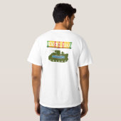 2/47th Inf. Bahn M113, Panther-Flecken u. T-Shirt (Schwarz voll)