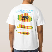2/47th Inf. "Panther taten ihn alles" T-Shirt (Rückseite)