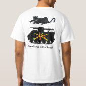 2/47th Inf. Rückstoßfreies Bahn-Shirt des T-Shirt (Rückseite)