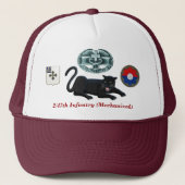 2/47th Infanterie-"Panther" CMB Hut Truckerkappe (Vorderseite)