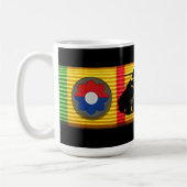 2/47th Infanterie-Vietnam-Service-Band-Tasse Kaffeetasse (Links)