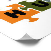 2/4, es ist ein guter Tag, winzige Menschen zu unt Poster (Ecke)