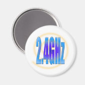 2,4 GHz Magnet (Vorderseite/Rückseite)