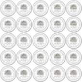 2,5" Breites Mund-Mason-Honey-Jar-Siegel Aufkleber (Vorderseite)