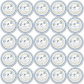 2,5" Hinterhof Hive Apiary Handflaschen Roher Honi Aufkleber (Vorderseite)