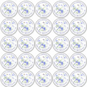 2,5" Wasserfeste Honigbeete und Wildblumen Aufkleber (Vorderseite)