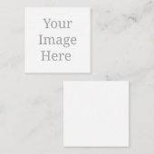 2,5" x 2,5" begleitkarte (Vorne/Hinten)