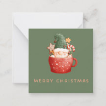 2,5" x 2,5" flache Note-Karte